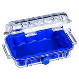 Flambeau 102HD HD Series-Tuff Box with Zerust-Blue and Clear Lid 5.7" x 4.1"