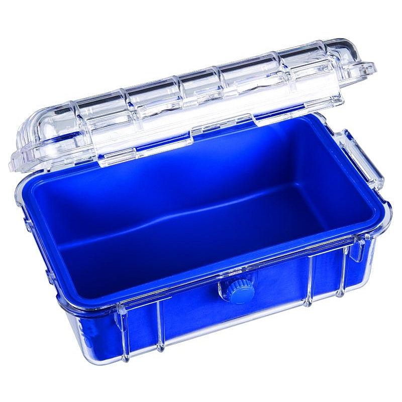 Flambeau 502HD HD Series-Tuff Box with Zerust-Blue and Clear Lid 7.68" x 5.12"