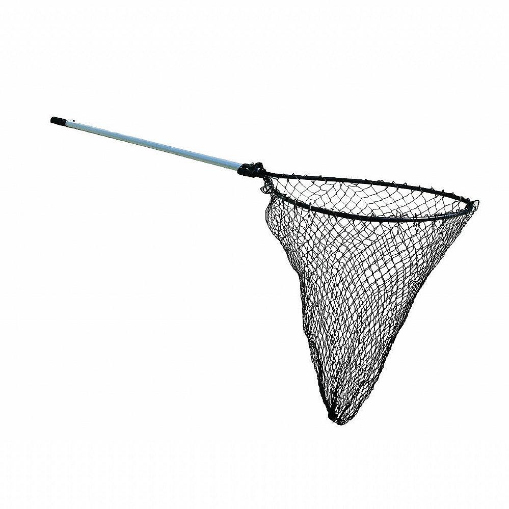 Frabill 5410 Pro-Formance Landing Net 26"x30" Teardrop 48" Slide Black