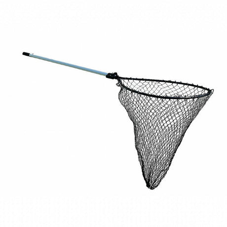 Frabill 5410 Pro-Formance Landing Net 26"x30" Teardrop 48" Slide Black