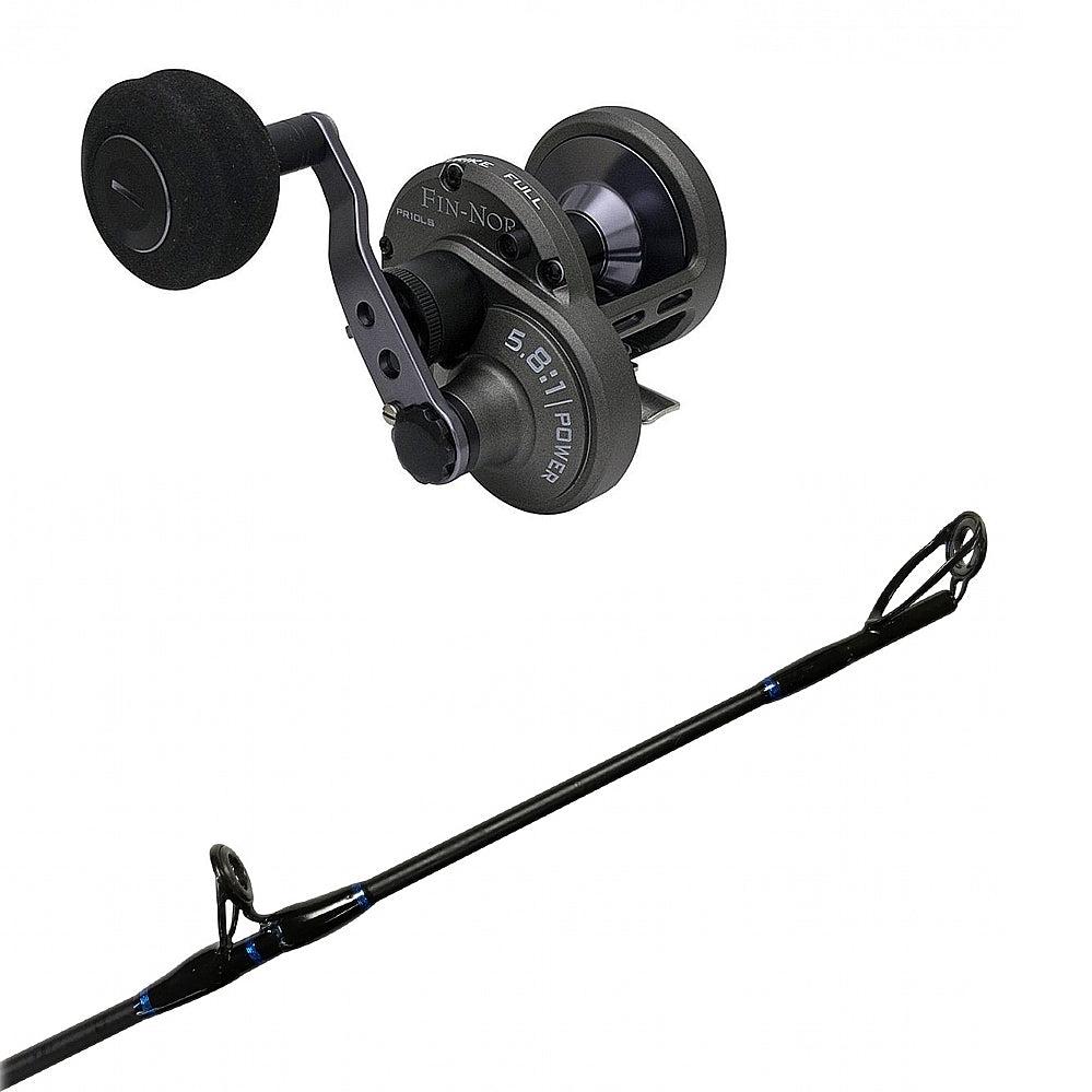 Free Fin-Nor Primal Reel with Black Hole Charter Slow Pitch Jig Rod 6FT8IN S-68-H3R Combo