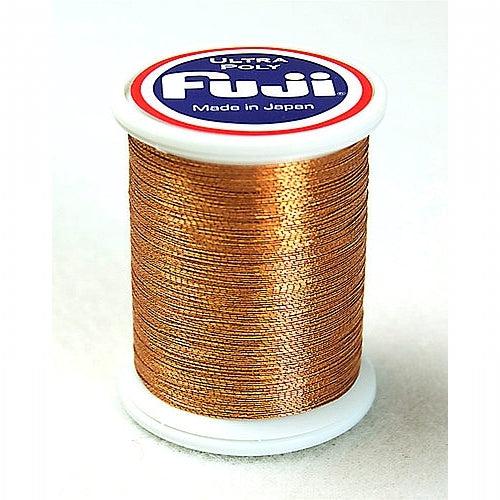 Fuji Ultra Poly Metallic Rod Building Thread 100m Spool 901 Gold / Size D