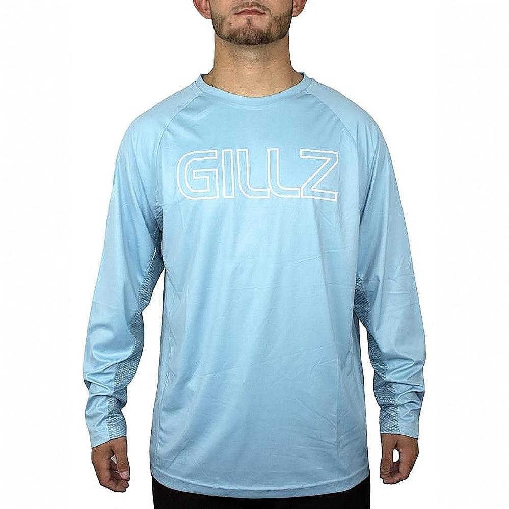 Gill Men's UV Tec Long Sleeve Tee Ocean / M
