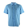 Gillz Men's Short Sleeve Deep Sea Woven