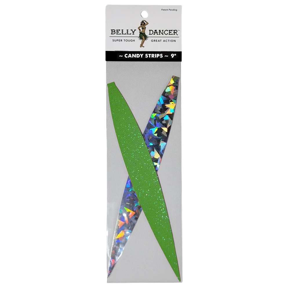 BELLYDANCER Candy Strips Artificial Bonita Strips - 9" (2 Pack)