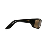 MAUI JIM Peahi Sunglasses Black Matte Rubber | HCL Bronze