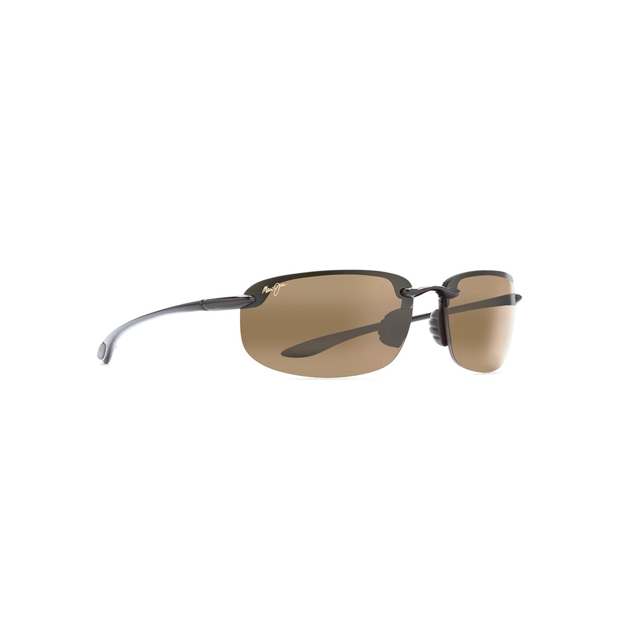 MAUI JIM Ho'okipa Sunglasses Gloss Black | HCL Bronze
