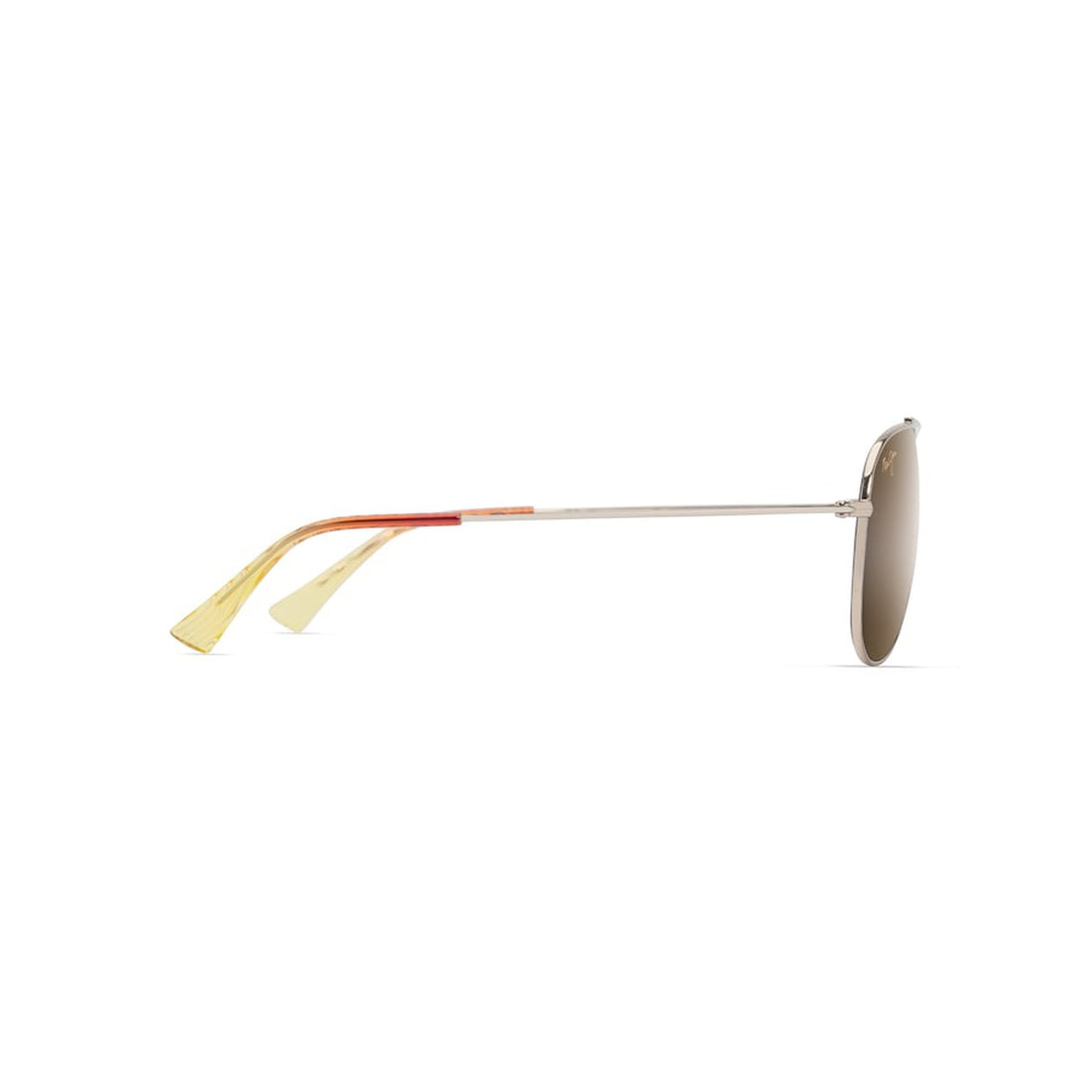 MAUI JIM Hau'oli Sunglasses Shiny Light Gold with Orange & Yellow |  HCL Bronze