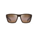 MAUI JIM Makoa Sunglasses Matte Brown Wood Grain | HCL Bronze