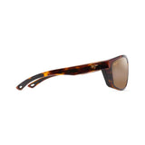 MAUI JIM Nuu Landing Sunglasses Tortoise with Black Rubber | HCL Bronze