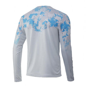 HUK Icon X KC Refraction Camo Fade Long Sleeve T-Shirt from