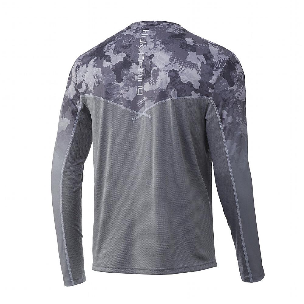 HUK Icon X KC Refraction Camo Fade Long Sleeve T-Shirt