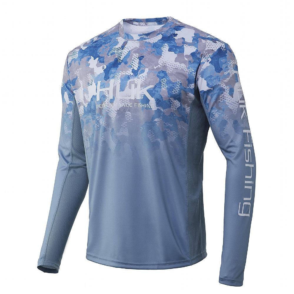 HUK Icon X KC Refraction Camo Fade Long Sleeve T-Shirt