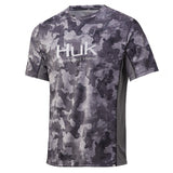 HUK Icon X KC Refraction Camo Short Sleeve