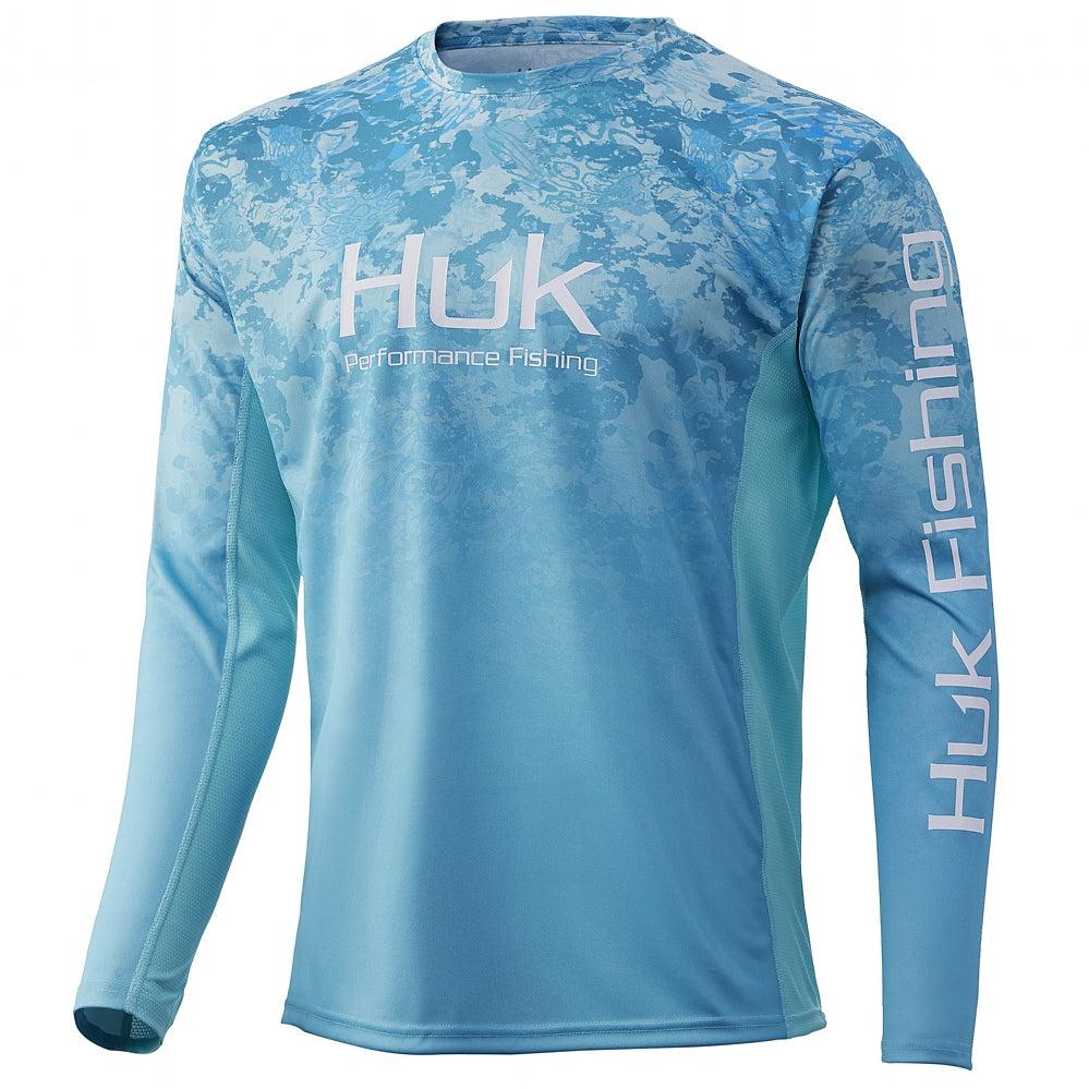 HUK Icon X Tide Change Fade Long Sleeve