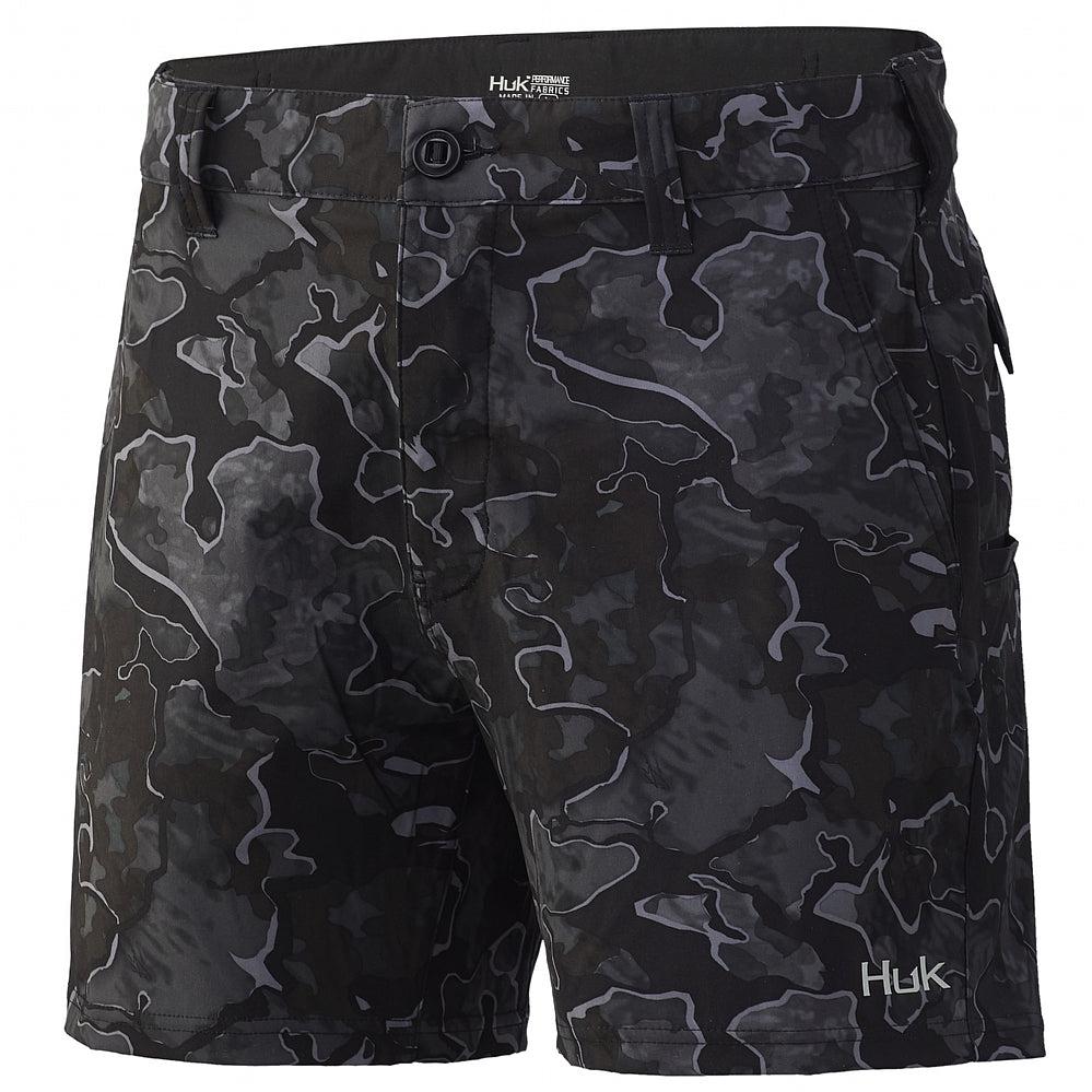 HUK Low Country Camo 6" Short