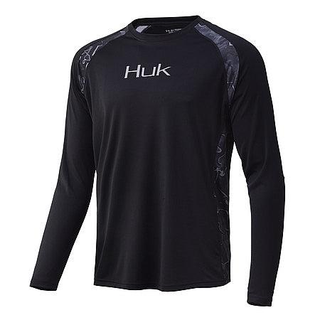 HUK Mens Strike Solid Long Sleeve