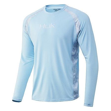 HUK Mens Strike Solid Long Sleeve