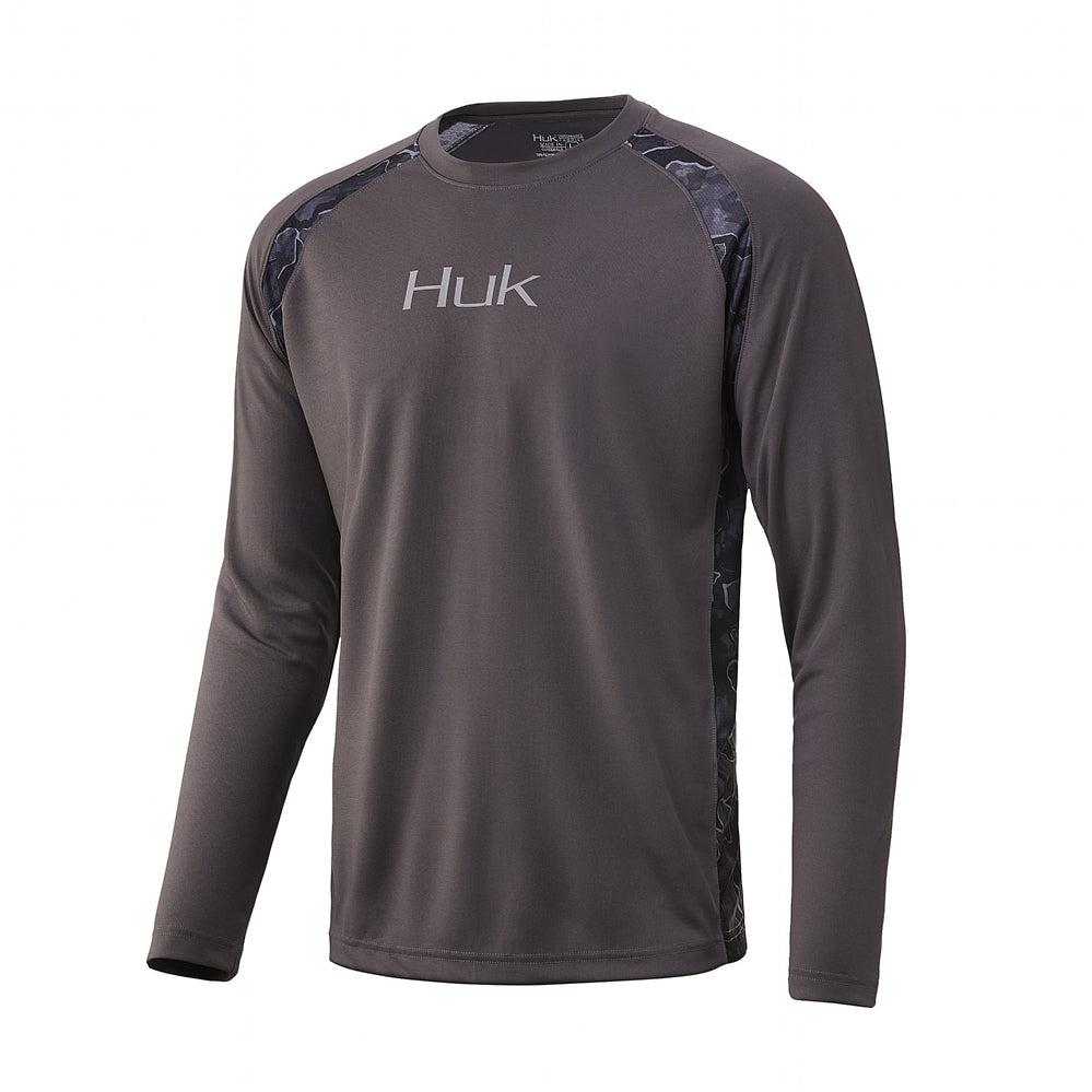 HUK Mens Strike Solid Long Sleeve