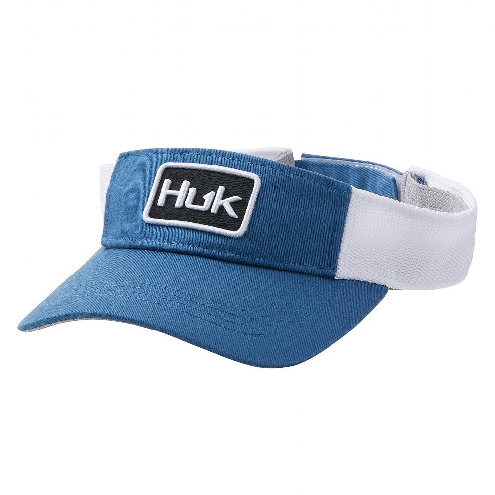 HUK Solid Visor - Titanium Blue