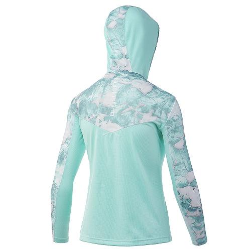 HUK Womens ICON X Mossy Oak Fracture Hoodie