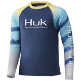 HUK Youth Flare Double Header Long Sleeve