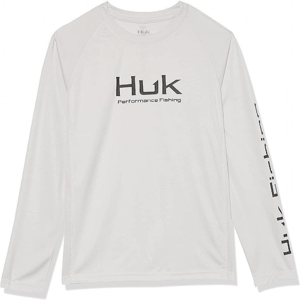 Huk Youth Pursuit Long Sleeve Volcanic Ash / yxs