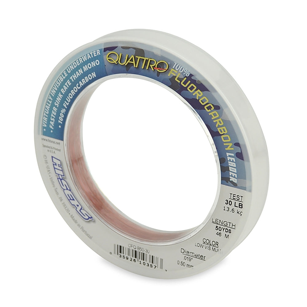 Hi-Seas Quattro Fluoro Leader 100yds