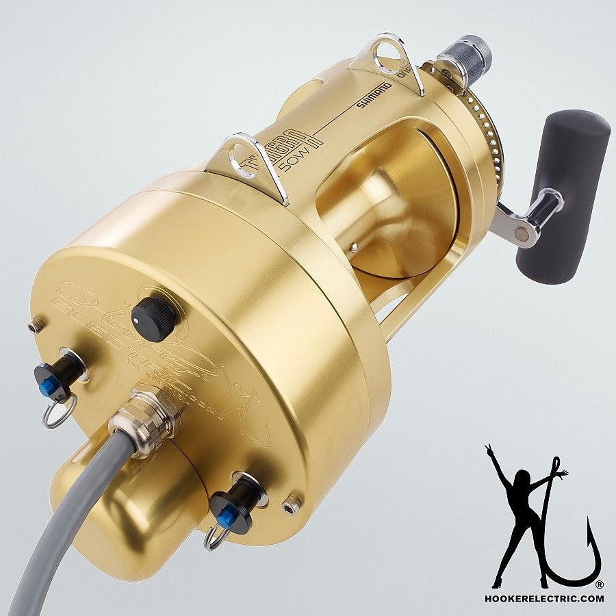 electric fishing reel motor Hooker Electric Detachable Motor Only for Shimano Tiagra 50 from PENN – CHAOS Fishing