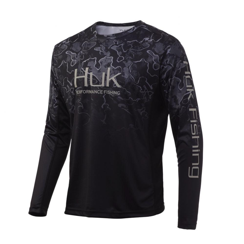 Huk Icon x Long Sleeve Shirt Azure Blue / Small