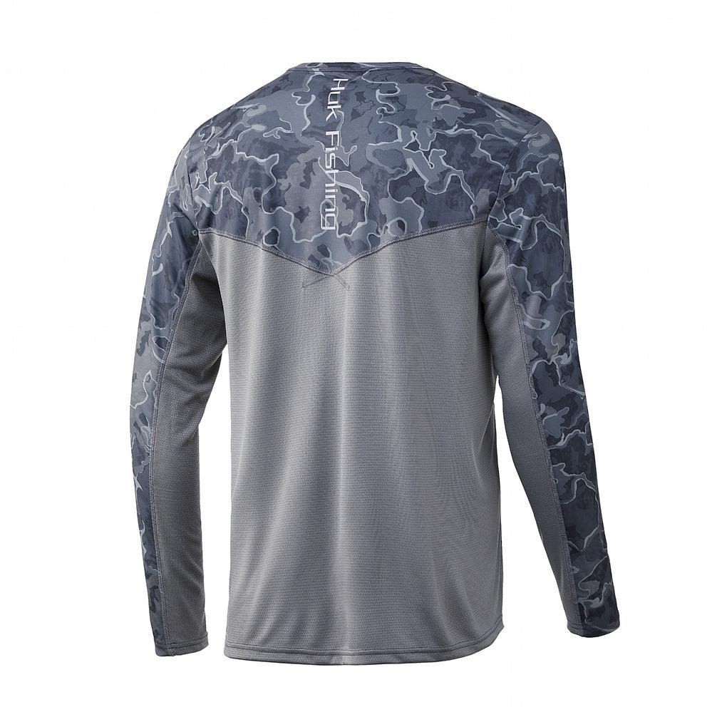 HUK Icon X Long Sleeve Shirt Baltic Sea (EA2)