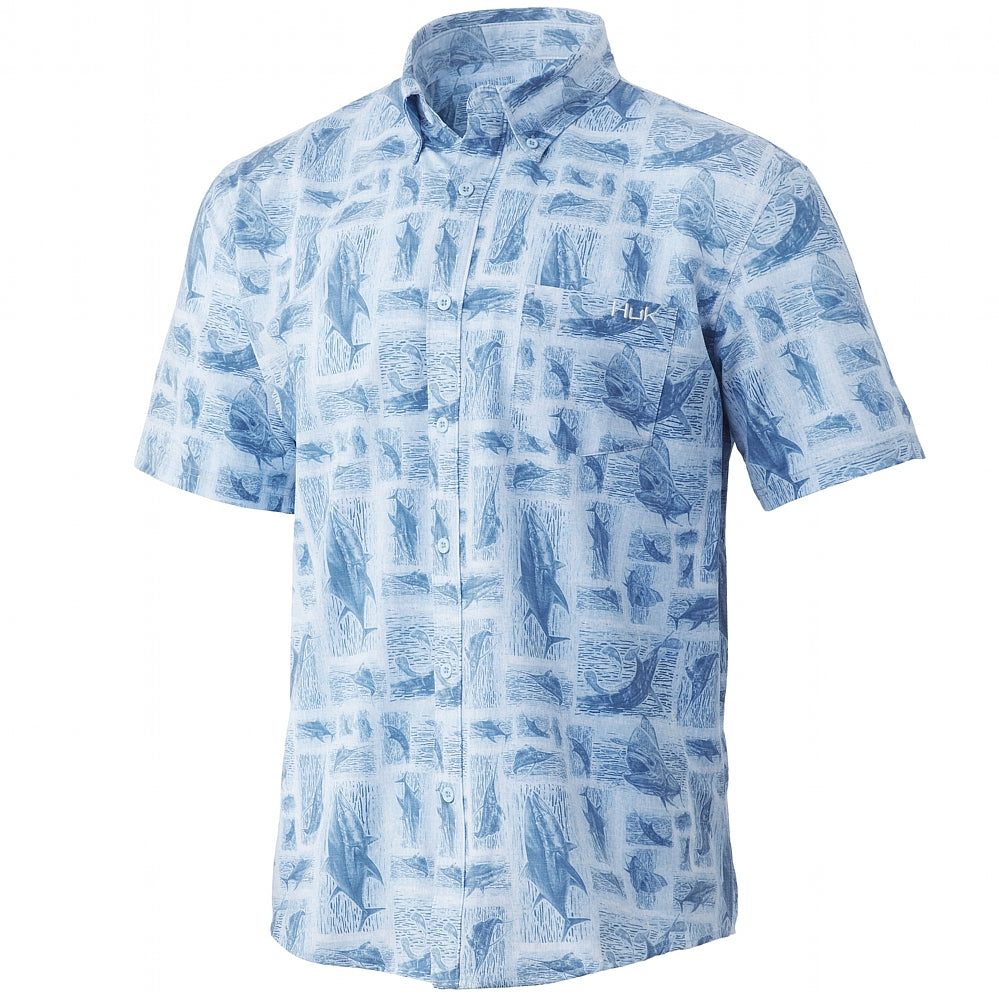 Huk KC Kona Stamped Short Sleeve Shirt