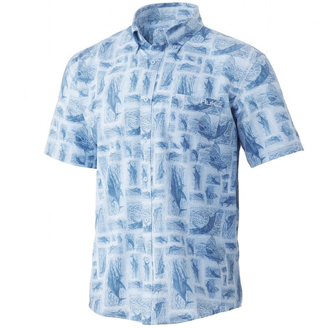 Huk KC Kona Stamped Short Sleeve Shirt