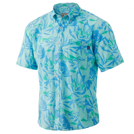 Huk Kona Ocean Palm Short Sleeve Shirt