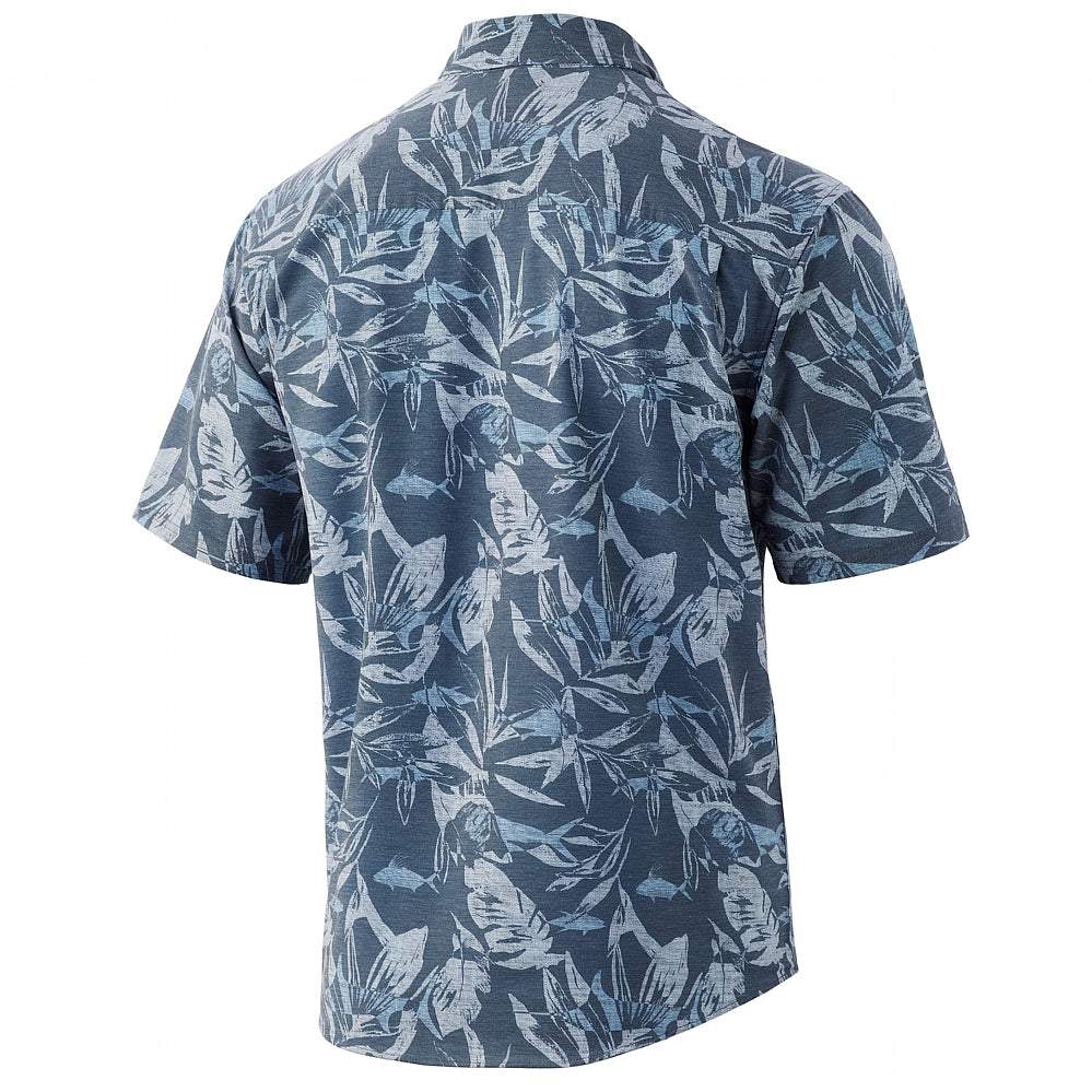 Huk Kona Ocean Palm Short Sleeve Shirt