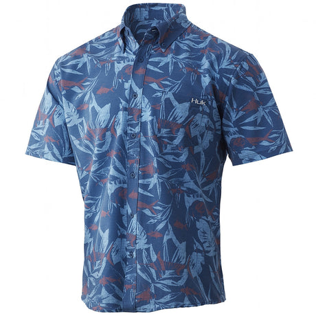 Huk Kona Ocean Palm Short Sleeve Shirt