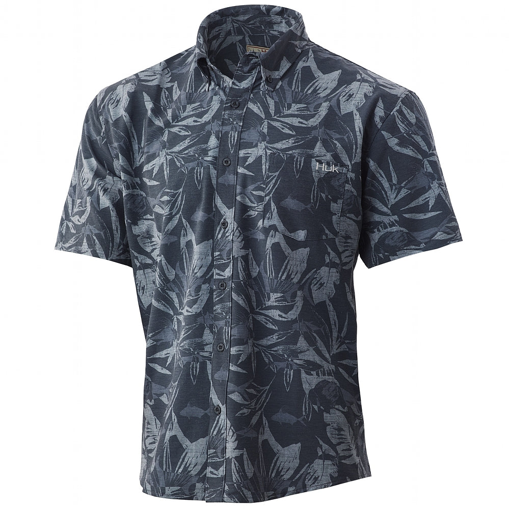 Huk Kona Ocean Palm Short Sleeve Shirt