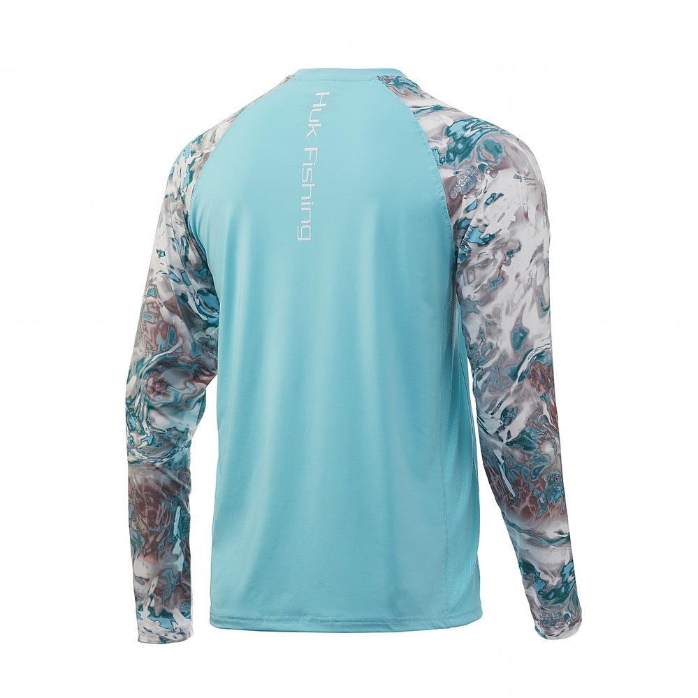 HUK Mens Double Header Long Sleeve | Sun Protecting Fishing Shirt :  : Clothing, Shoes & Accessories
