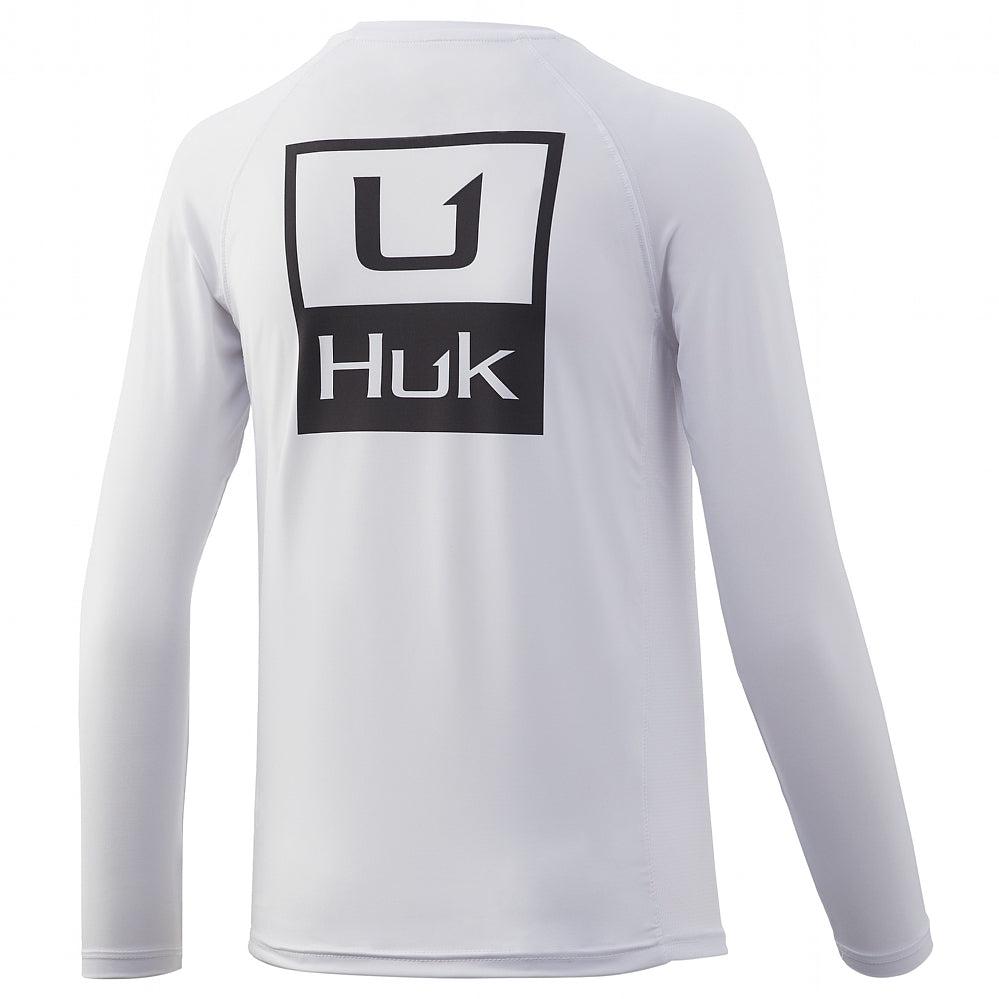 Huk Youth Huk ' D Up Pursuit Long Sleeve Shirt - Plein Air