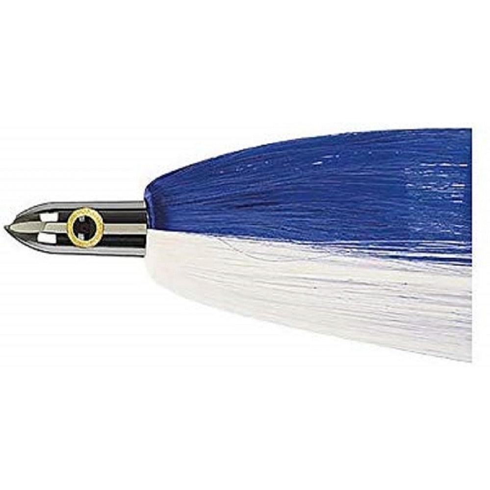 Ilander Dredge Head Flasher: Blue-White