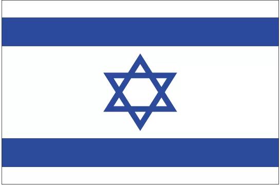 Israel Flag Decal