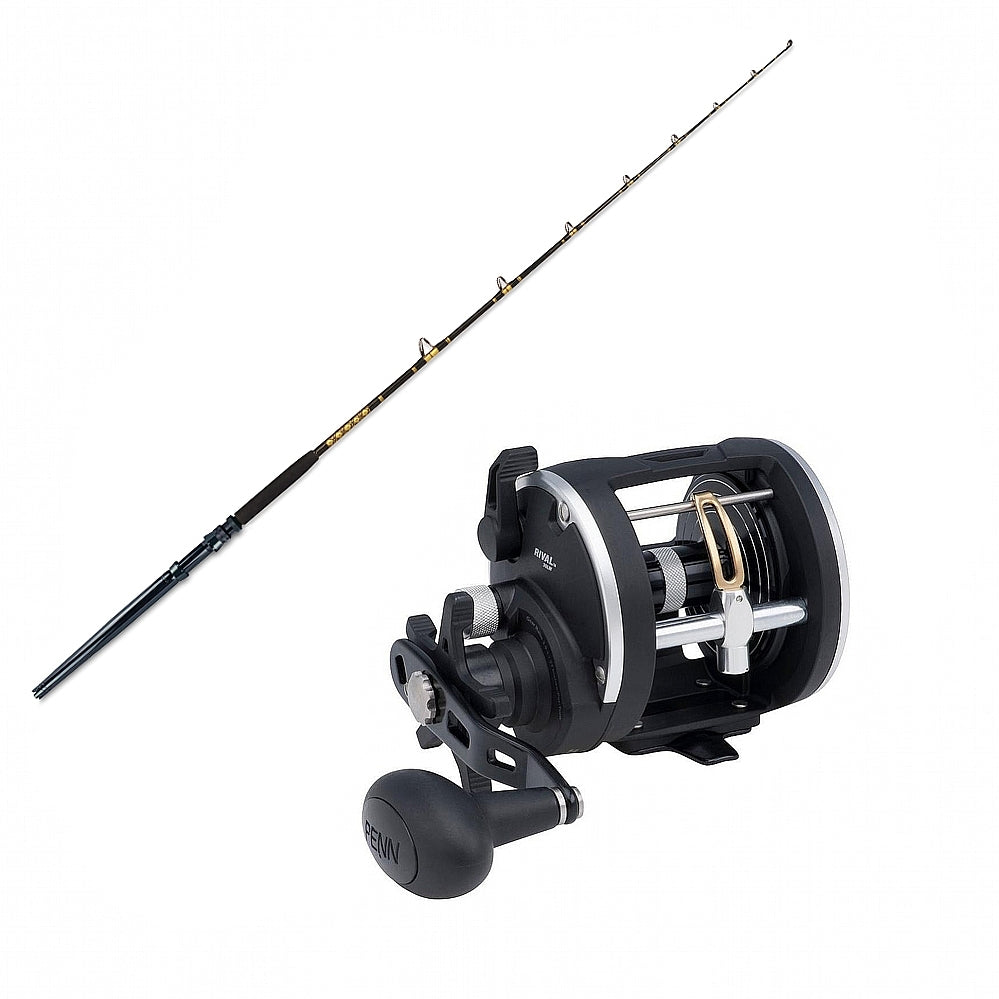 Buy CHAOS K 15-30 7&#39;0 Royal Blue/Gold Get Free PENN Reel