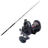 Buy CHAOS KC 20-40 Live Bait Composite SIC Tournament Series 7'0" Blackout Get Free PENN Reel