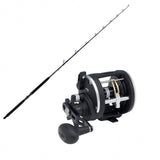 Buy CHAOS KC 20-40 Live Bait Composite SIC Tournament Series 7'0" Blackout Get Free PENN Reel