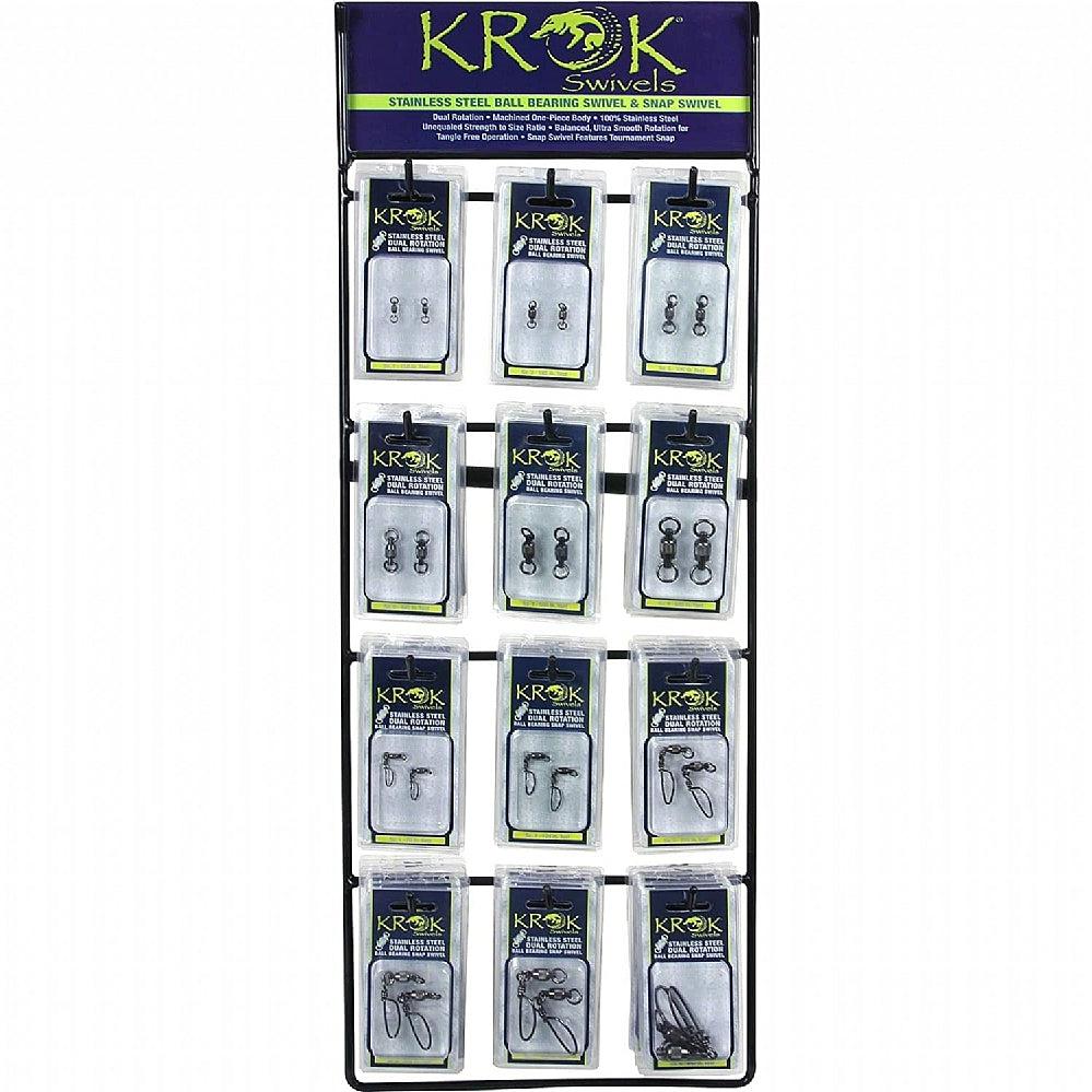 Krok Ball Bearing Swivel Display, 4 Each of 12 Items