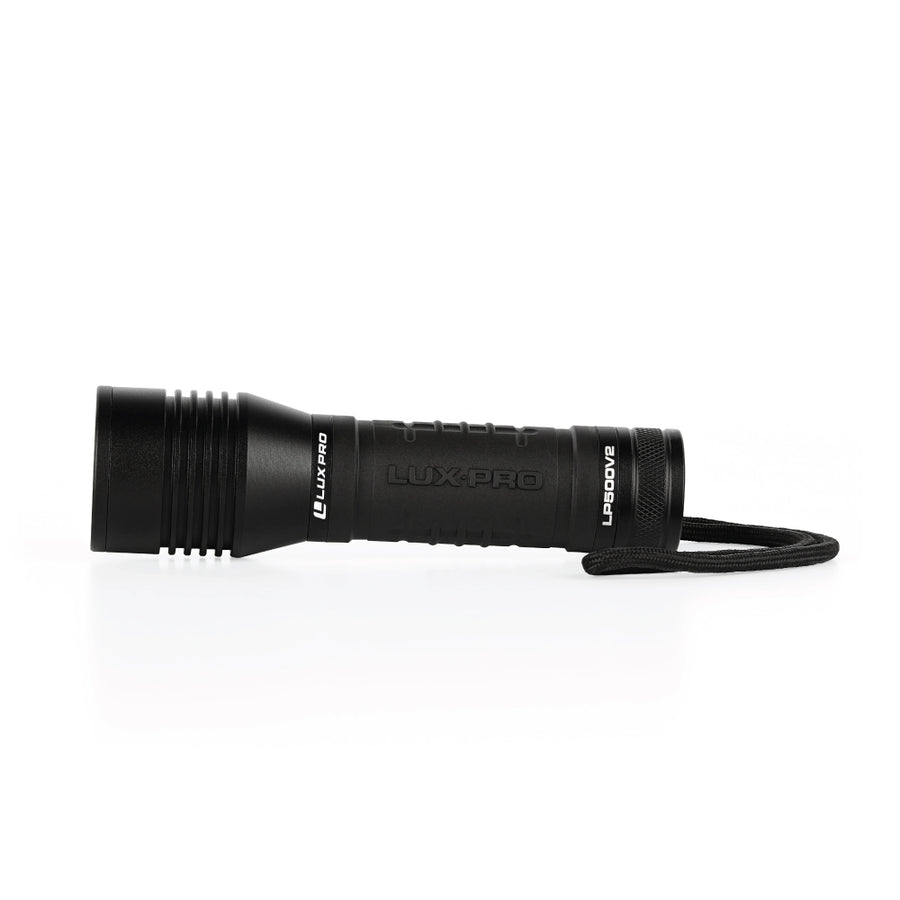 LUXPRO LP500V2 High-Output Handheld Flashlight, 330 Lumen