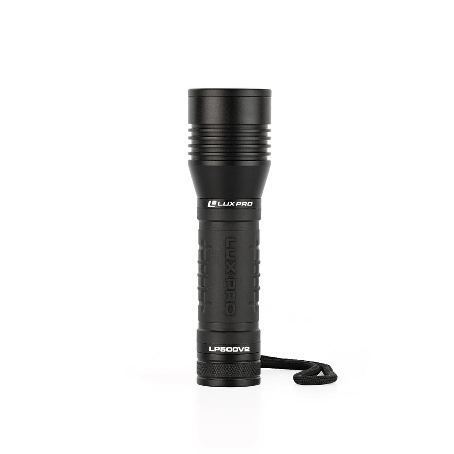 LUXPRO LP500V2 High-Output Handheld Flashlight, 330 Lumen