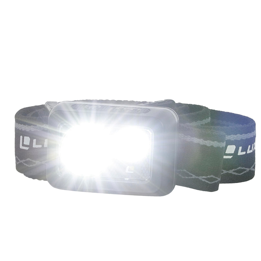 LUXPRO LP720 Rechargeable Micro Headlamp with White & Red, 208 Lumen