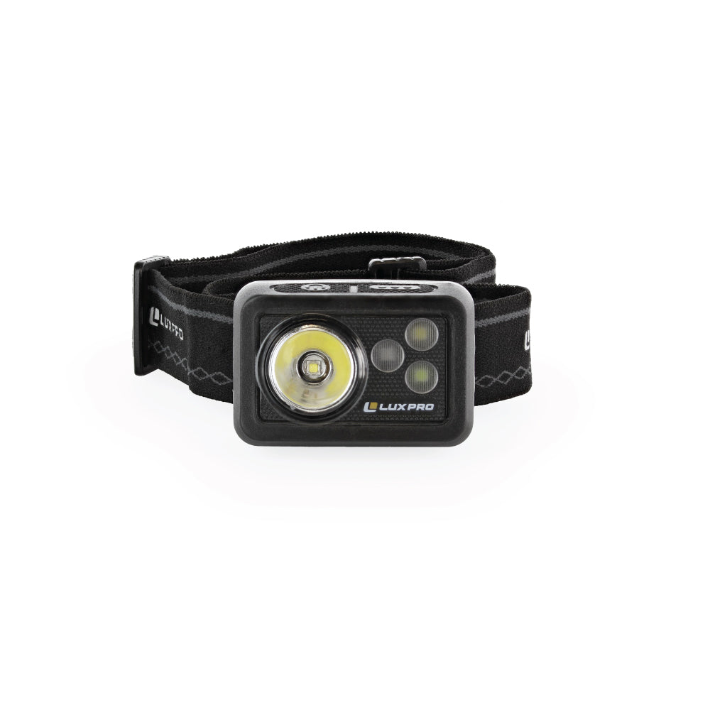 LUXPRO LP735 Compact Multi-mode Headlamp with White, Green, Red, 355 Lumen