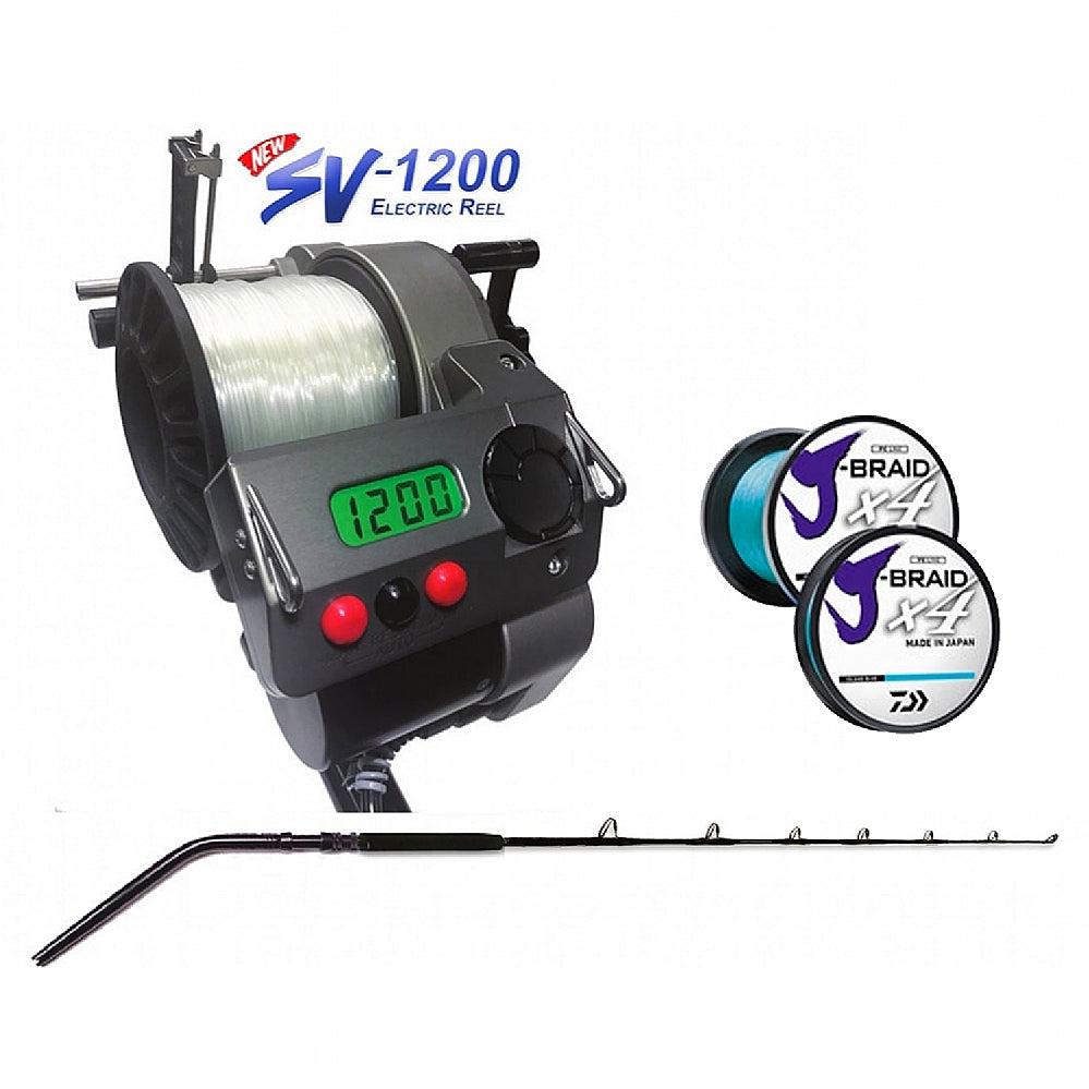 Lindgren-Pitman SV-1200 Variable Speed CHAOS SW80 and J-Braid Combo